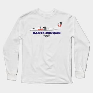 DeHavilland Canada Dash 8-300/Q300 - Wings Air Long Sleeve T-Shirt